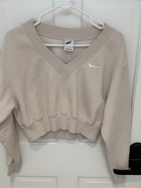 Nike Tops - Women's Nike Cropped V-Neck Sweatshirt - XS
